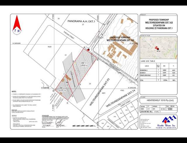 LAND FOR SALE IN WELTEVREDEN PARK